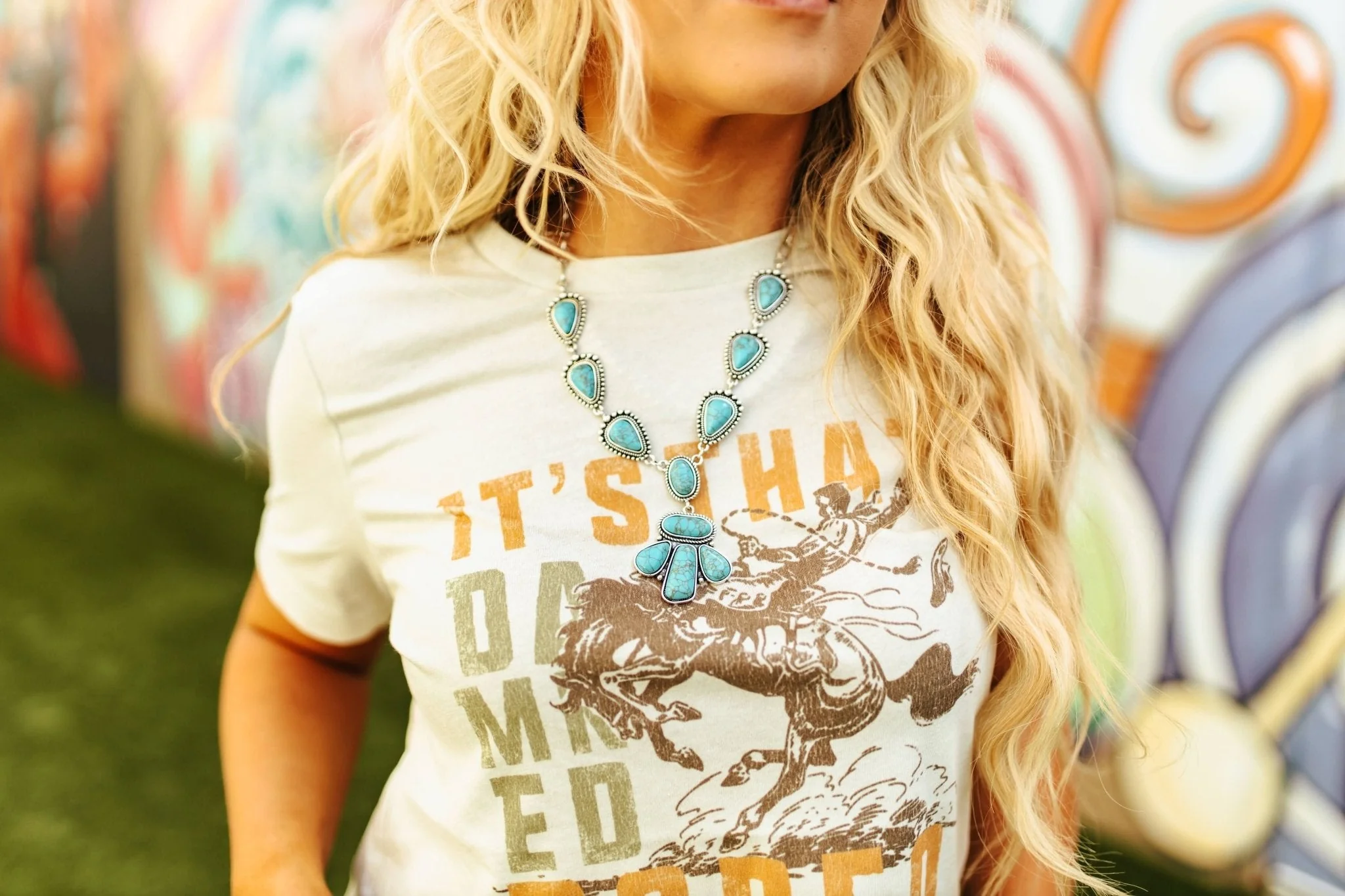It's That Damned Rodeo Graphic Tee - Image 2