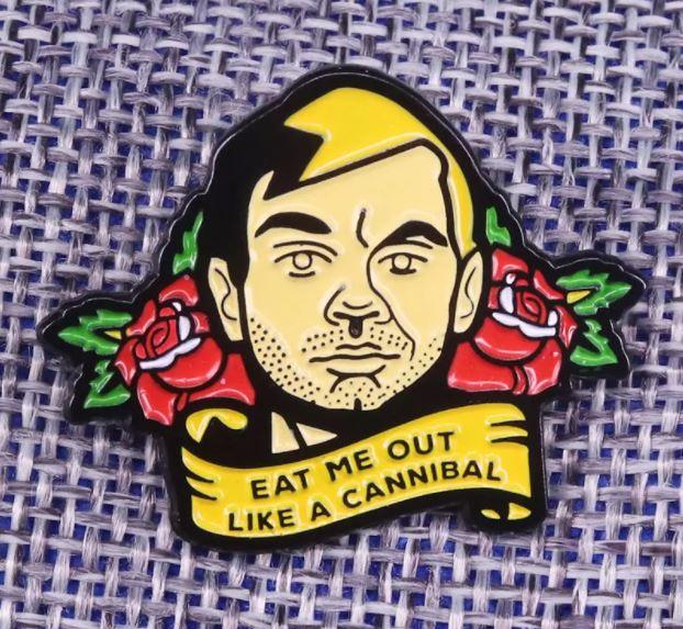 Jeffrey Dahmer Cannibal Enamel Pins small, durable, high quality accessories - Image 2