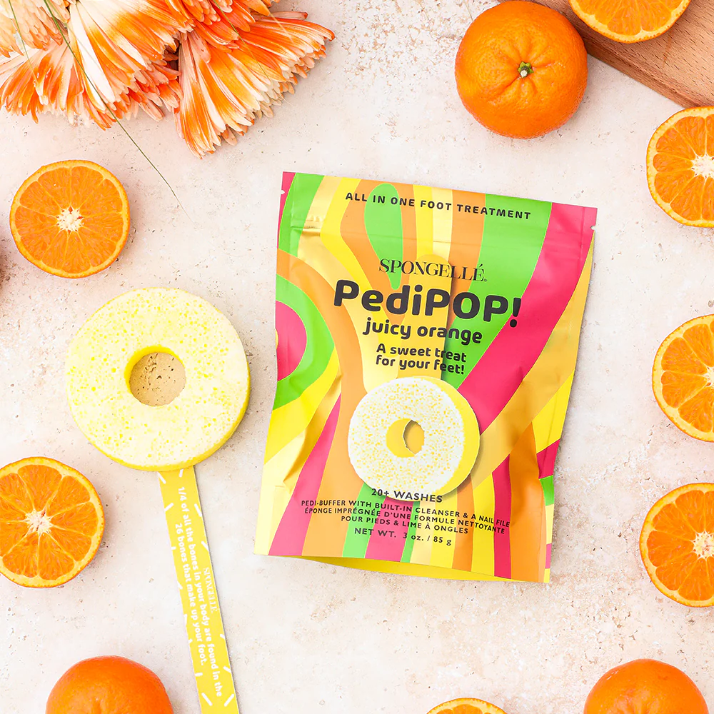 Juicy Orange | PediPOP! Pedi Buffer & Nail File - Image 2