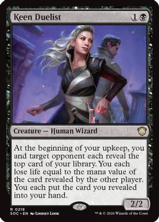 Keen Duelist (SOC-218) - Commander: Secrets of Strixhaven