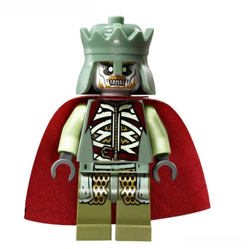 King of the Dead Lord of The Rings Lego Minifigures Custom Toys