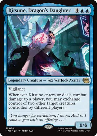 Kitsune, Dragon's Daughter (TMT-041) - Teenage Mutant Ninja Turtles Foil