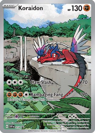 Koraidon 014 - SV Scarlet & Violet Promo Cards - Holofoil