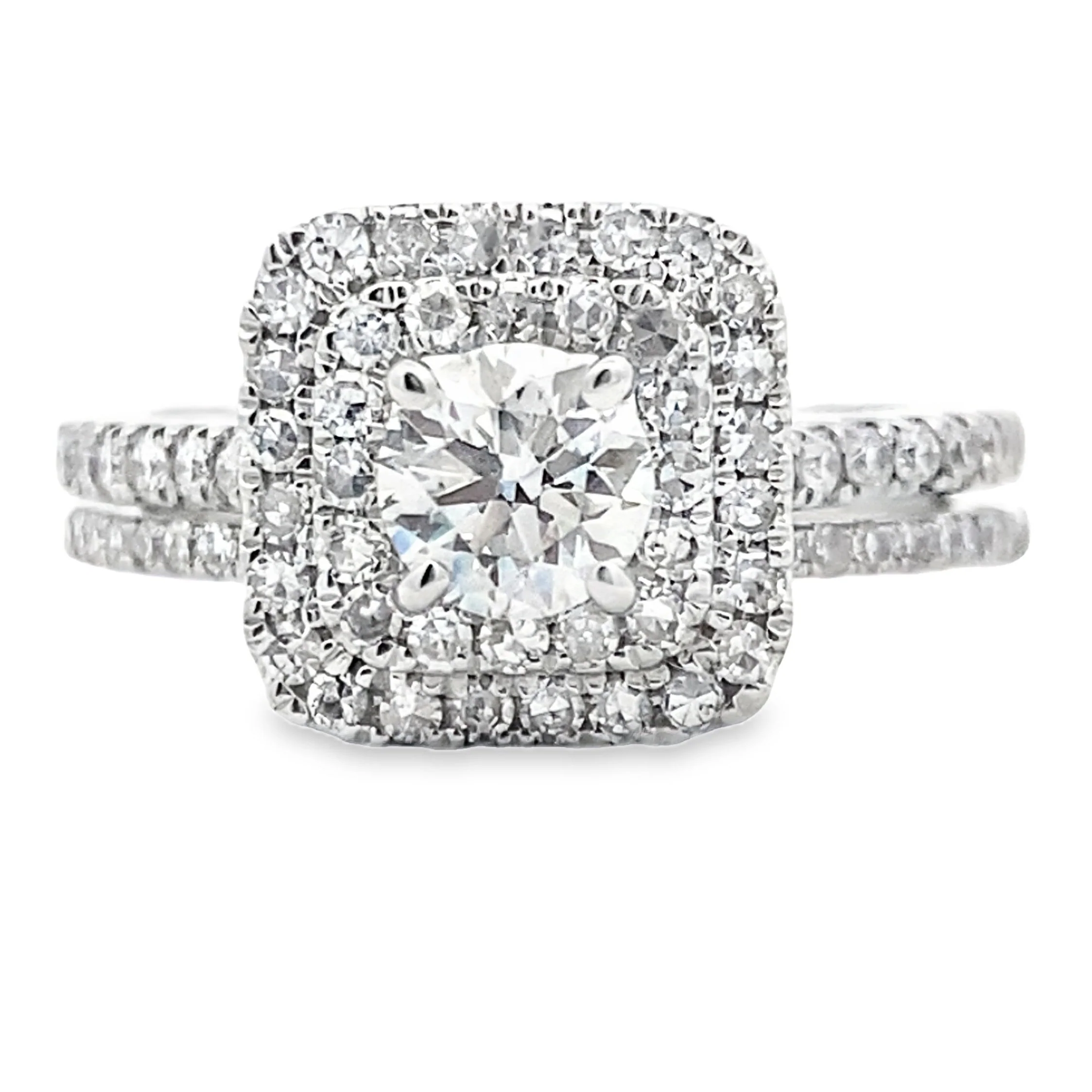 Lab Grown Diamond Fashion band rings 14KT White Gold