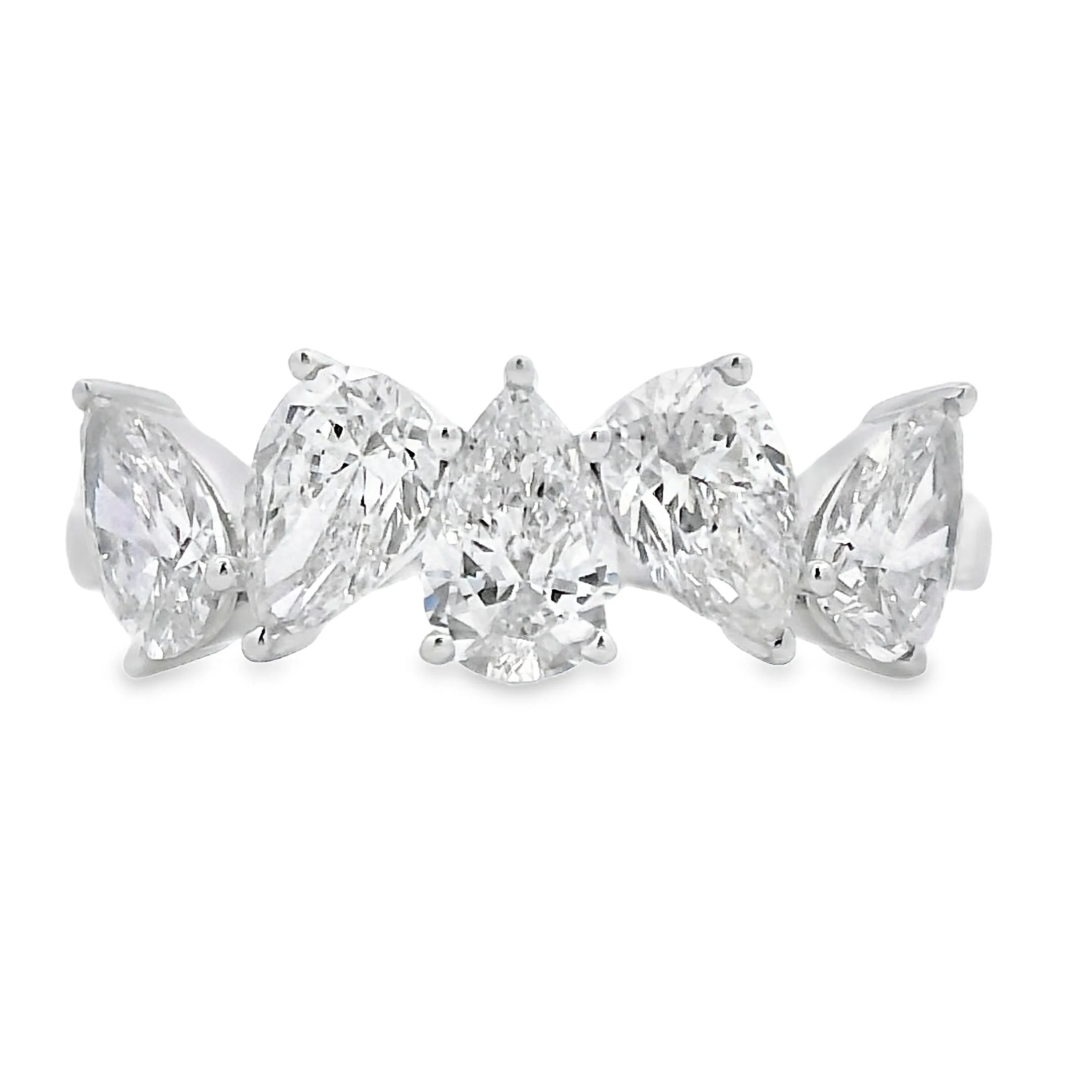 Lab Grown Diamond Wedding Band Ring 10KT White Gold