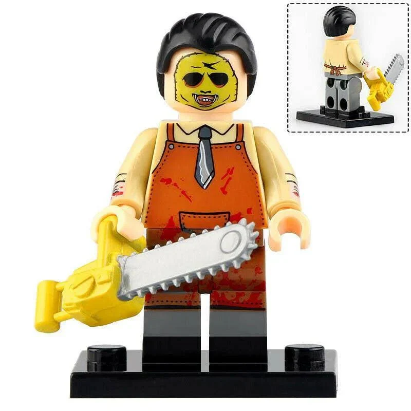 Leatherface Texas Chainsaw massacre Lego Minifigures Custom Horror Toys 1 - Image 3