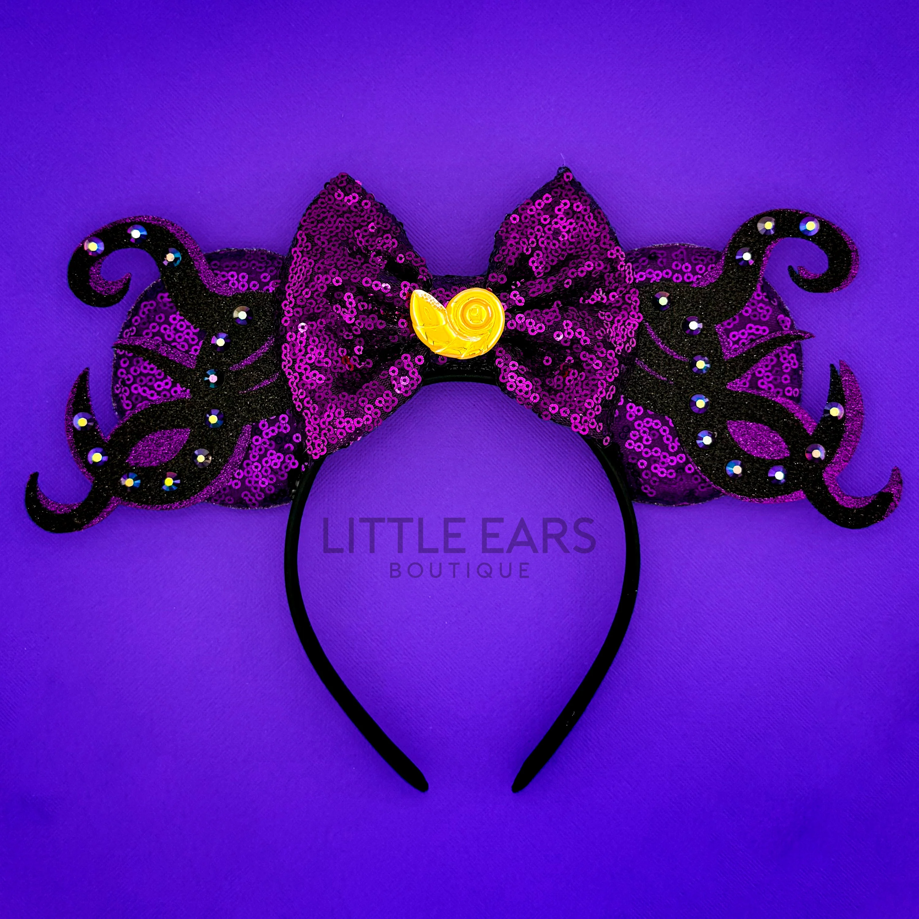 Light Up Ursula Mickey Ears - Image 2