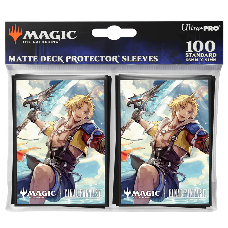 Magic: The Gathering®—FINAL FANTASY™ Tidus, Yuna's Guardian (Commander) 100ct DECK PROTECTOR® Sleeves - Image 3