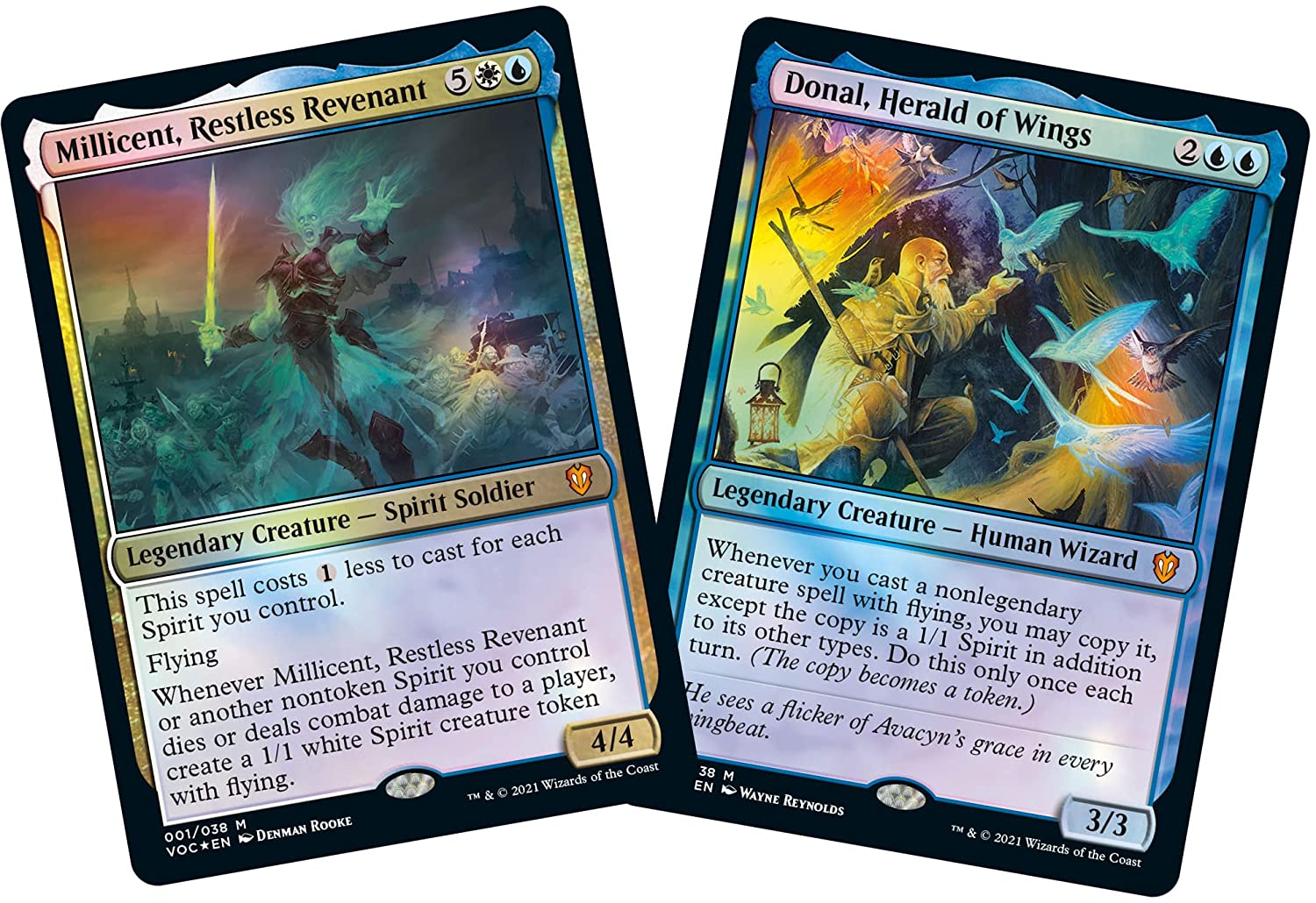 Magic: The Gathering Innistrad: Crimson Vow Commander Deck – Spirit Squadron (White-Blue) - Image 4