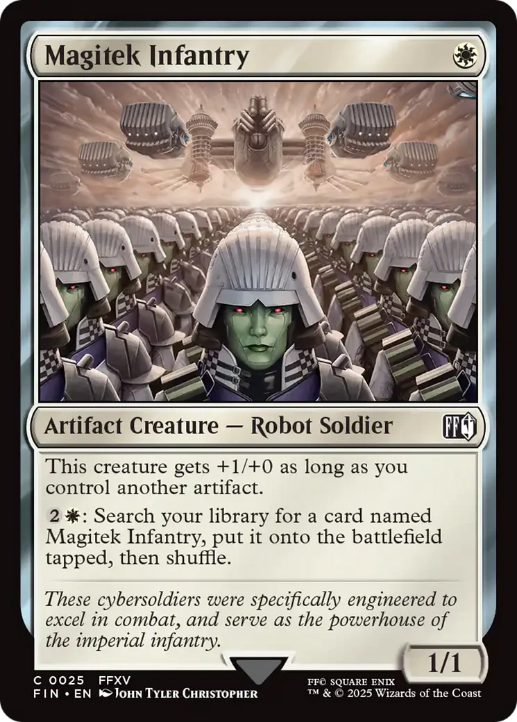Magitek Infantry (FIN-025) - FINAL FANTASY Foil
