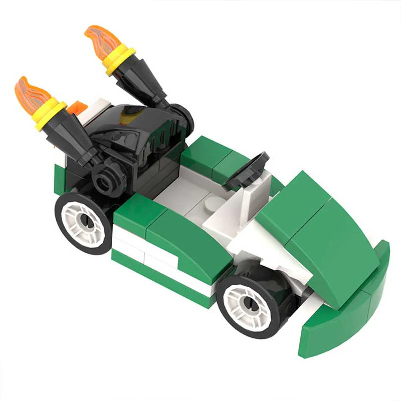 Mario Kart Green Super Mario Brothers Lego Compatible Minifigure Toys - Image 2