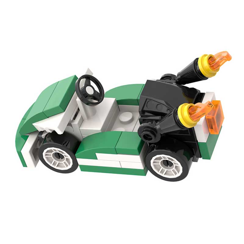 Mario Kart Green Super Mario Brothers Lego Compatible Minifigure Toys - Image 3