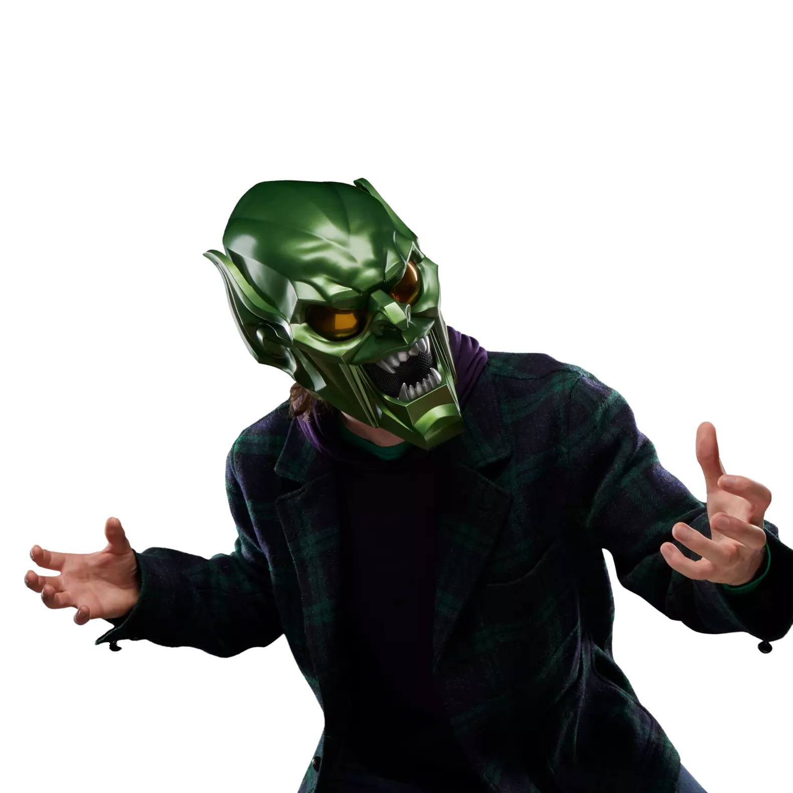 Marvel Legends Series Green Goblin Roleplay Helmet - Image 4