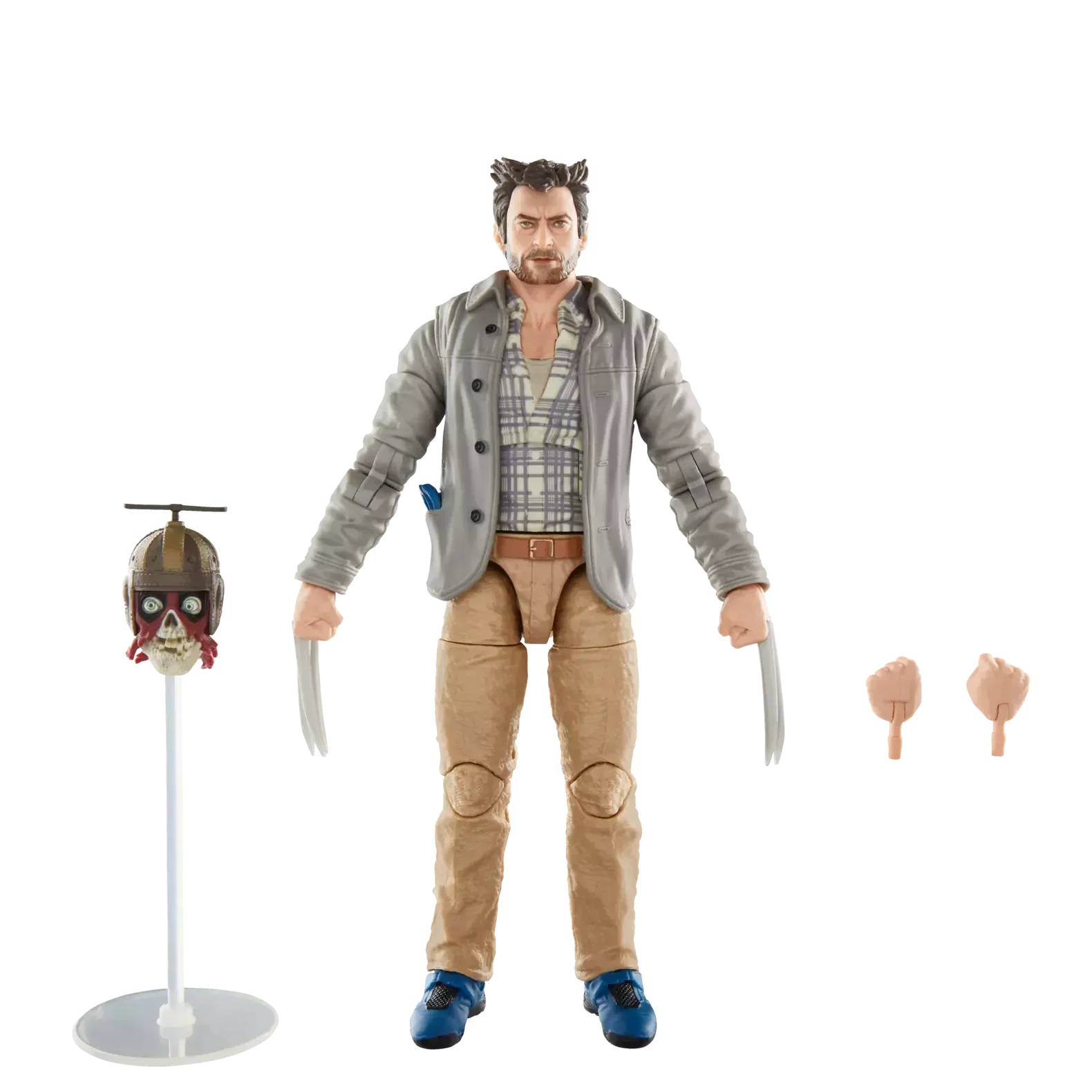 Marvel Legends Series Headpool with Marvel’s Logan Action Figure - Image 2