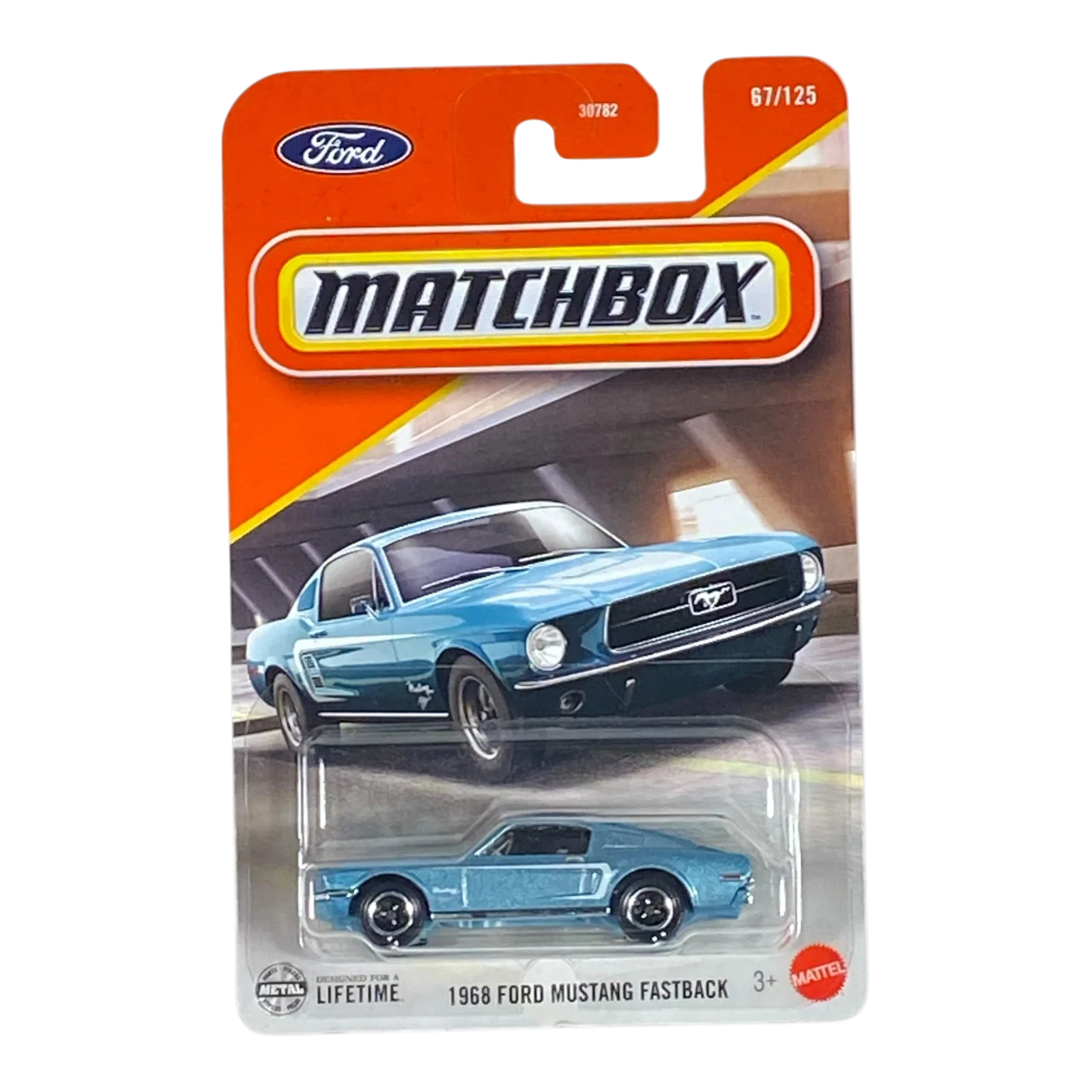 Matchbox 1968 Ford Mustang Fastback - 2025 Matchbox Series 67/125