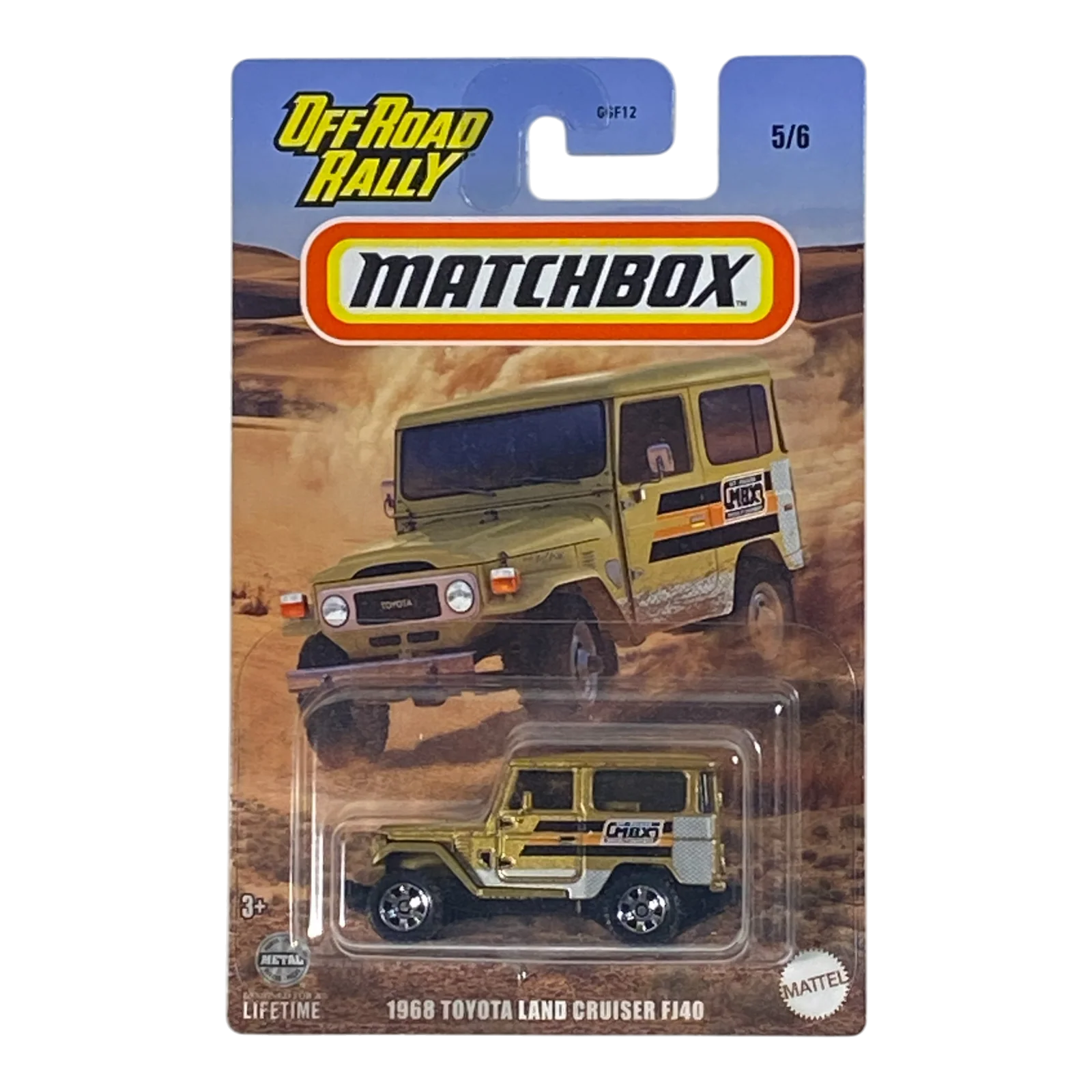 Matchbox 1968 Toyota Land Cruiser FJ40 - Matchbox Off Road Rally Series 5/6