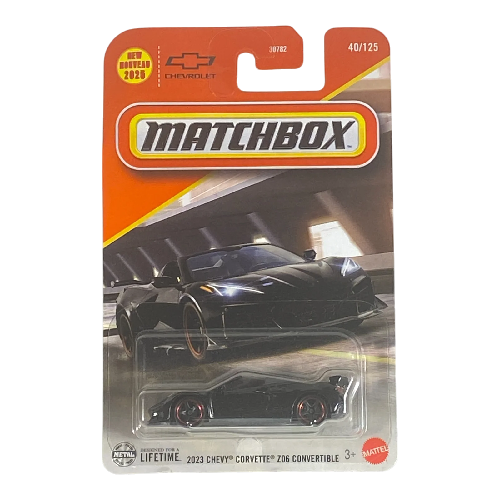 Matchbox 2023 Chevy Corvette Z06 Convertible - 2025 Matchbox Series 40/125