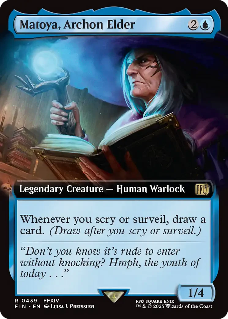 Matoya, Archon Elder (FIN-439) - FINAL FANTASY: (Extended Art) Foil