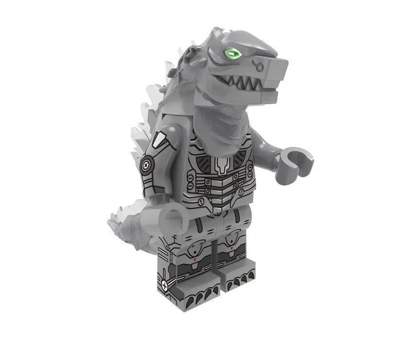 MechaGodzilla kaiju lego Minifigures Custom horror Toys - Image 3