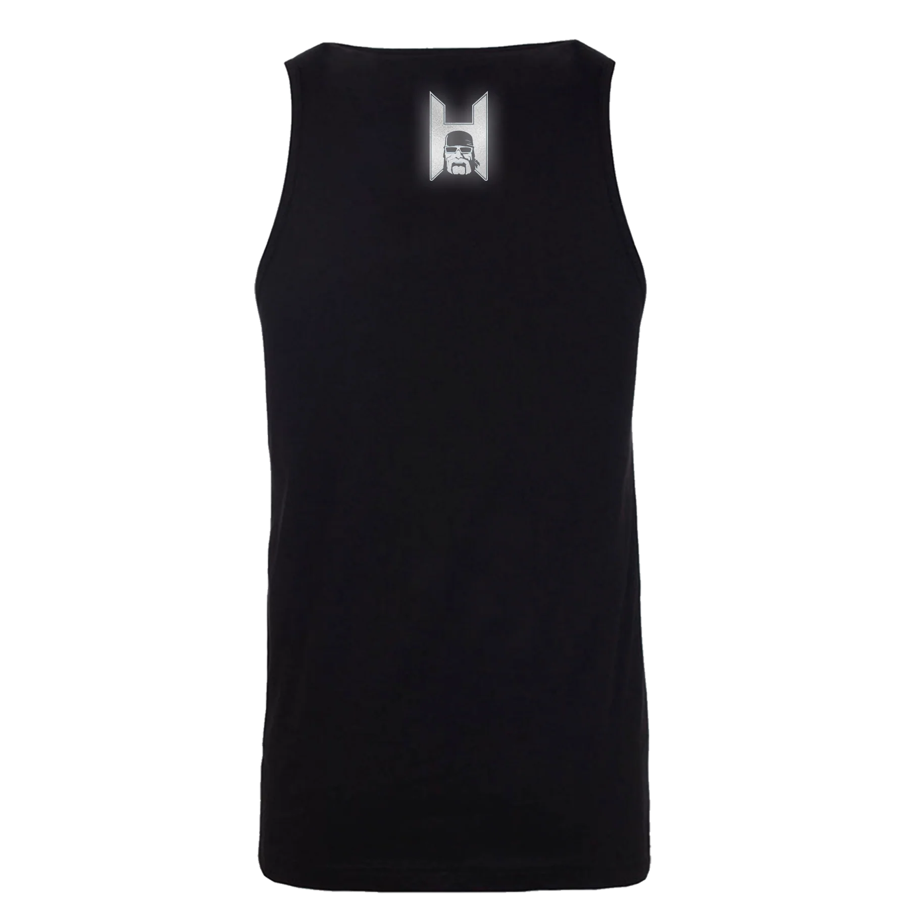 Mens Black HBS Reflective Tank Top - Image 2