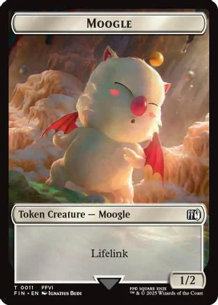 Moogle (0011) // Copy (0001) Double-Sided Token (FIN-11 // 1) - FINAL FANTASY