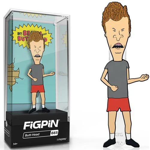 MTV Beavis and Butt-Head: FiGPiN Enamel Pin Butt-Head #665