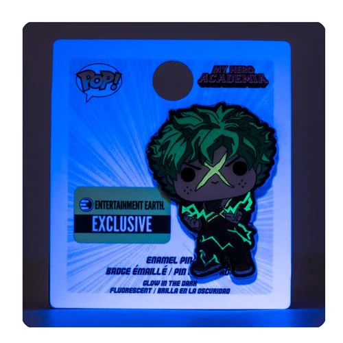 My Hero Academia Deku Full Cowl Pop! Enamel Pin - Entertainment Earth Exclusive - Image 3