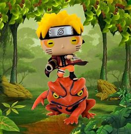 Naruto on Gamakichi