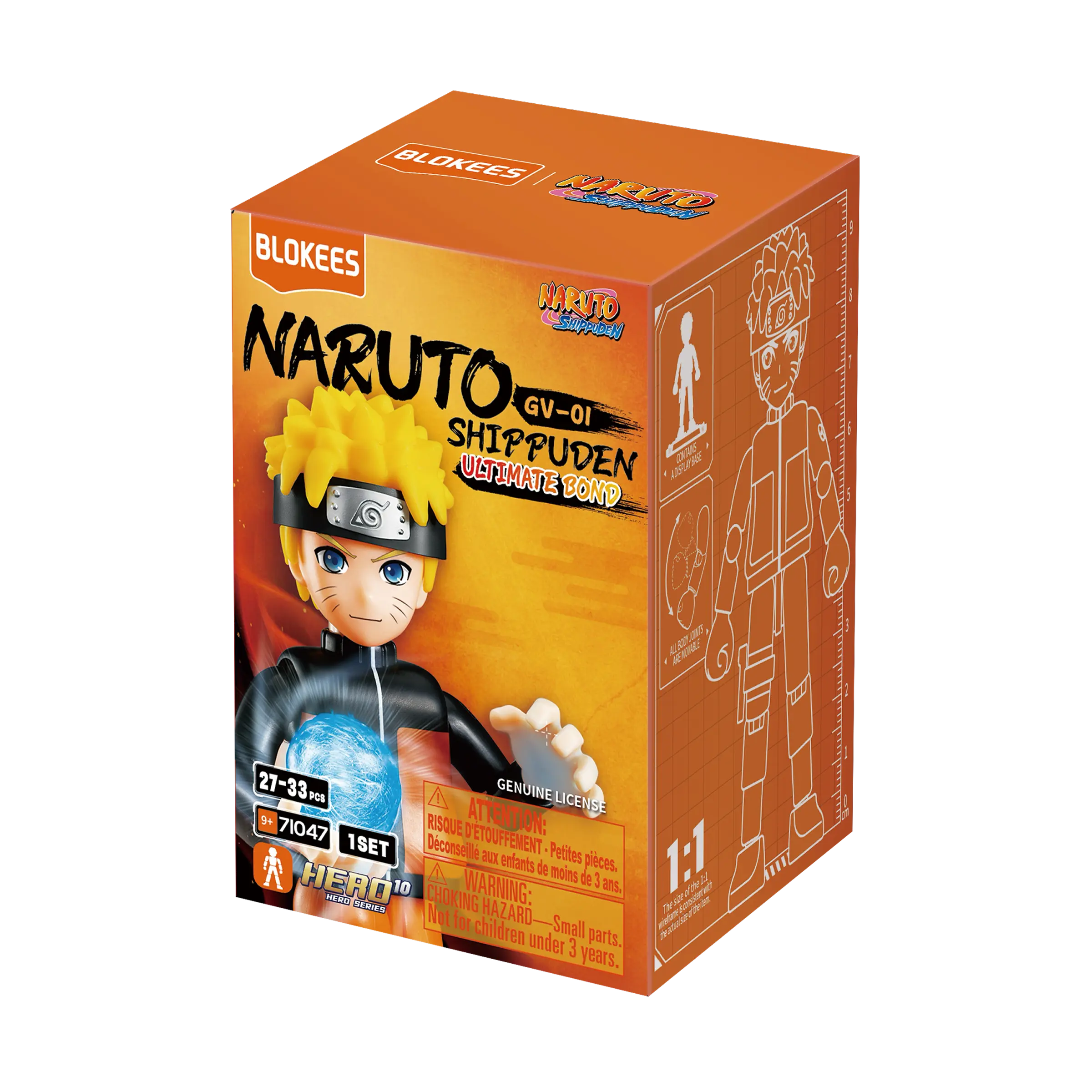 Blokees Naruto Shippuden GV01 Ultimate Bond – Blind Box Figure - Image 2