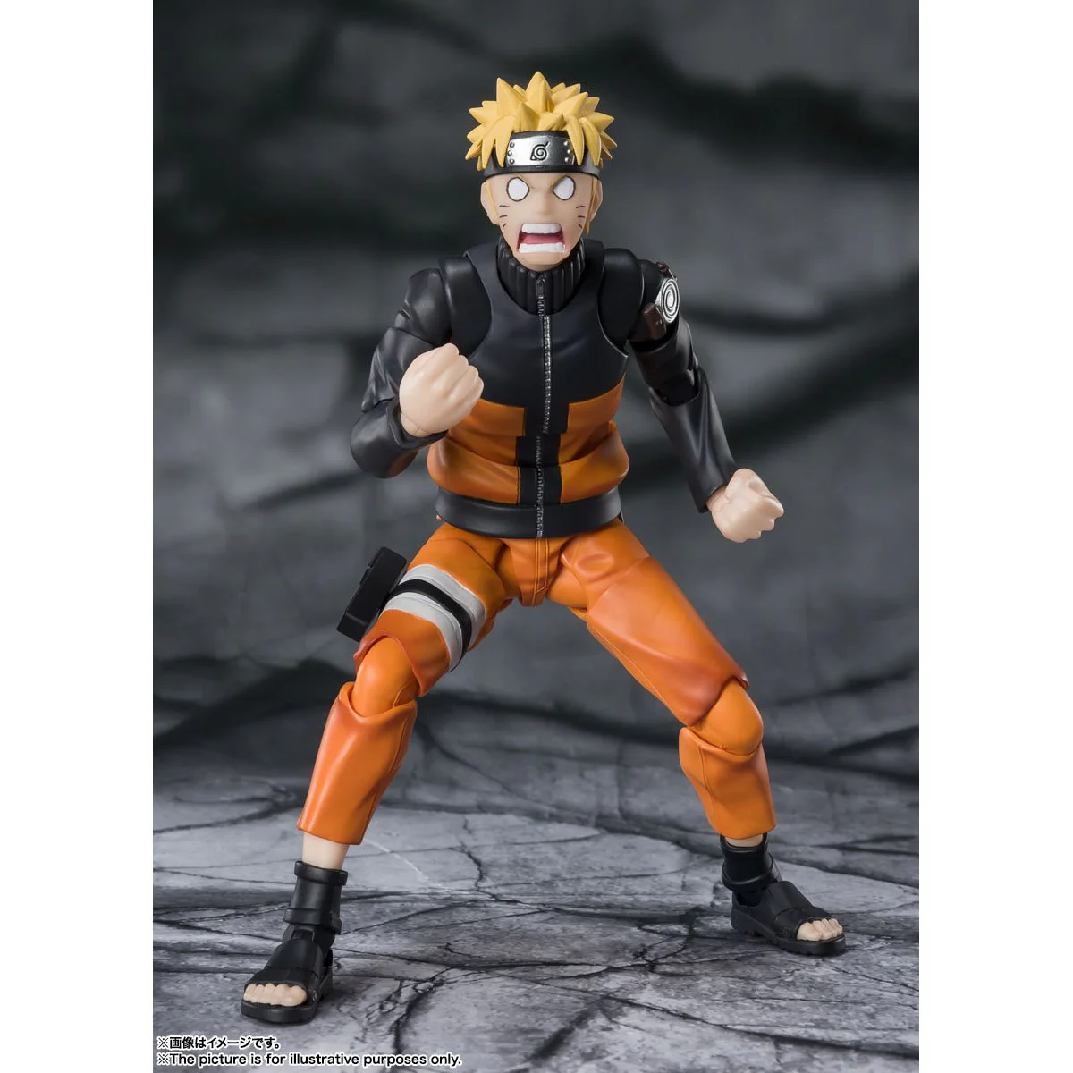 Naruto Shippuden Naruto Uzumaki The Jinchuuriki Entrusted with Hope S.H.Figuarts Action Figure - Image 3