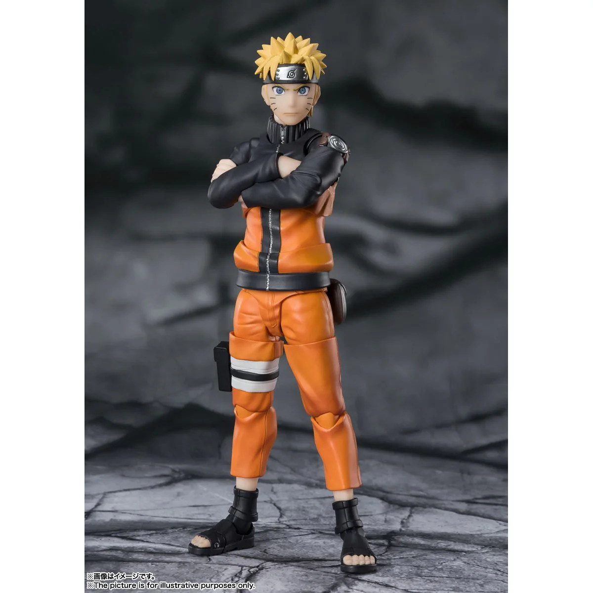 Naruto Shippuden Naruto Uzumaki The Jinchuuriki Entrusted with Hope S.H.Figuarts Action Figure - Image 4