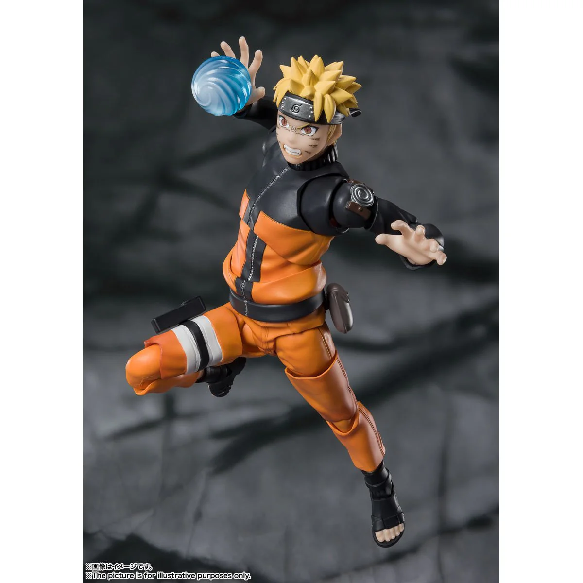 Naruto Shippuden Naruto Uzumaki The Jinchuuriki Entrusted with Hope S.H.Figuarts Action Figure - Image 5