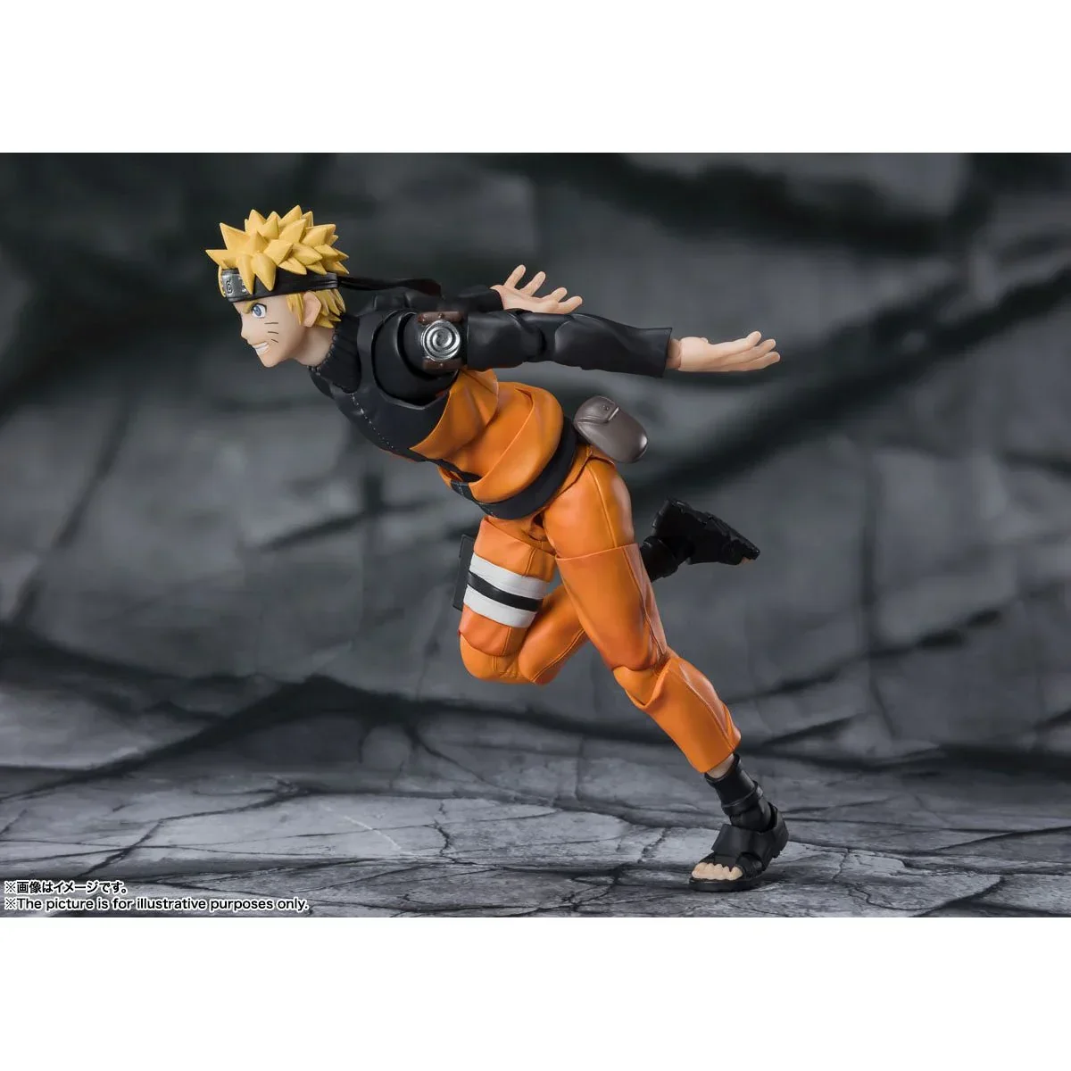 Naruto Shippuden Naruto Uzumaki The Jinchuuriki Entrusted with Hope S.H.Figuarts Action Figure - Image 6