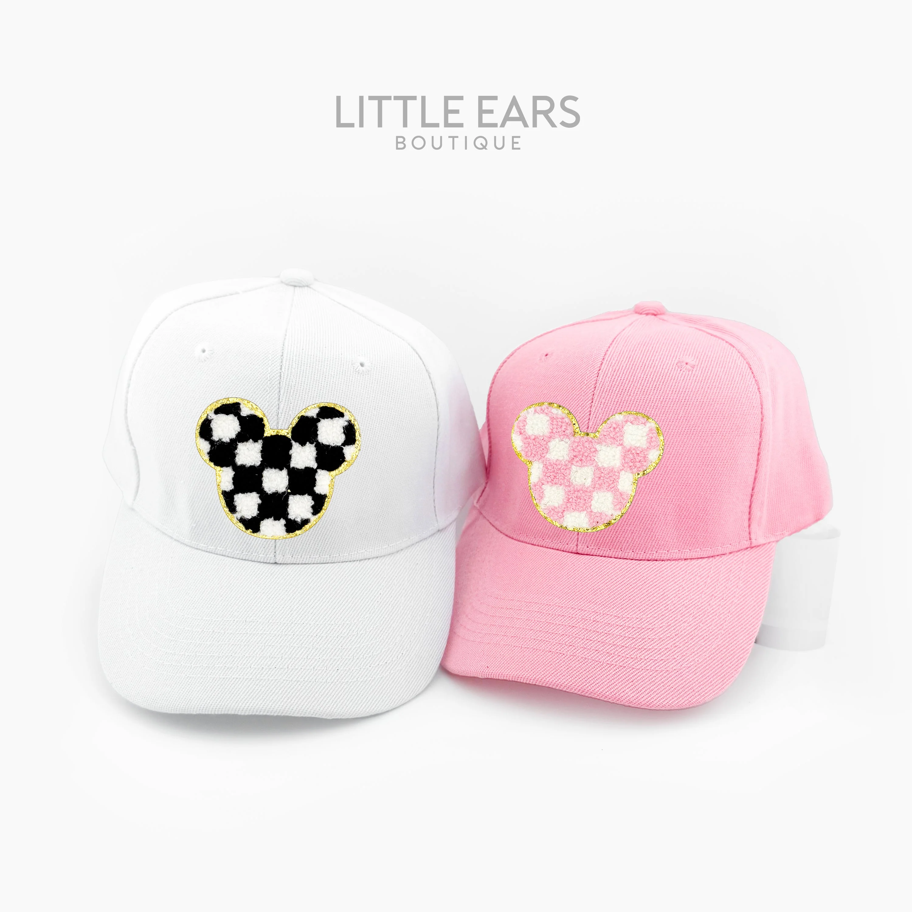 New Plaid Chenille Patches Hat - Image 2