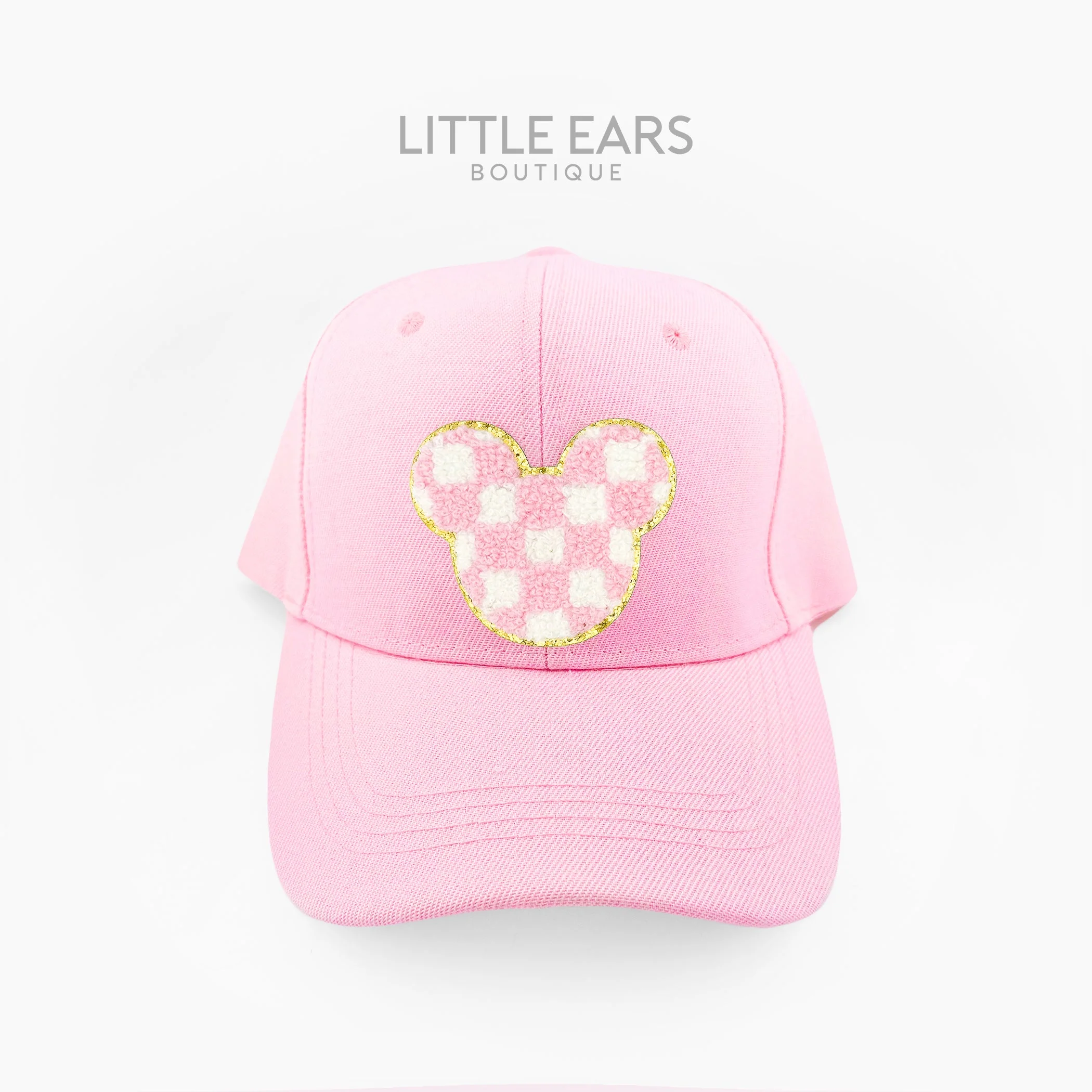 New Plaid Chenille Patches Hat - Image 4
