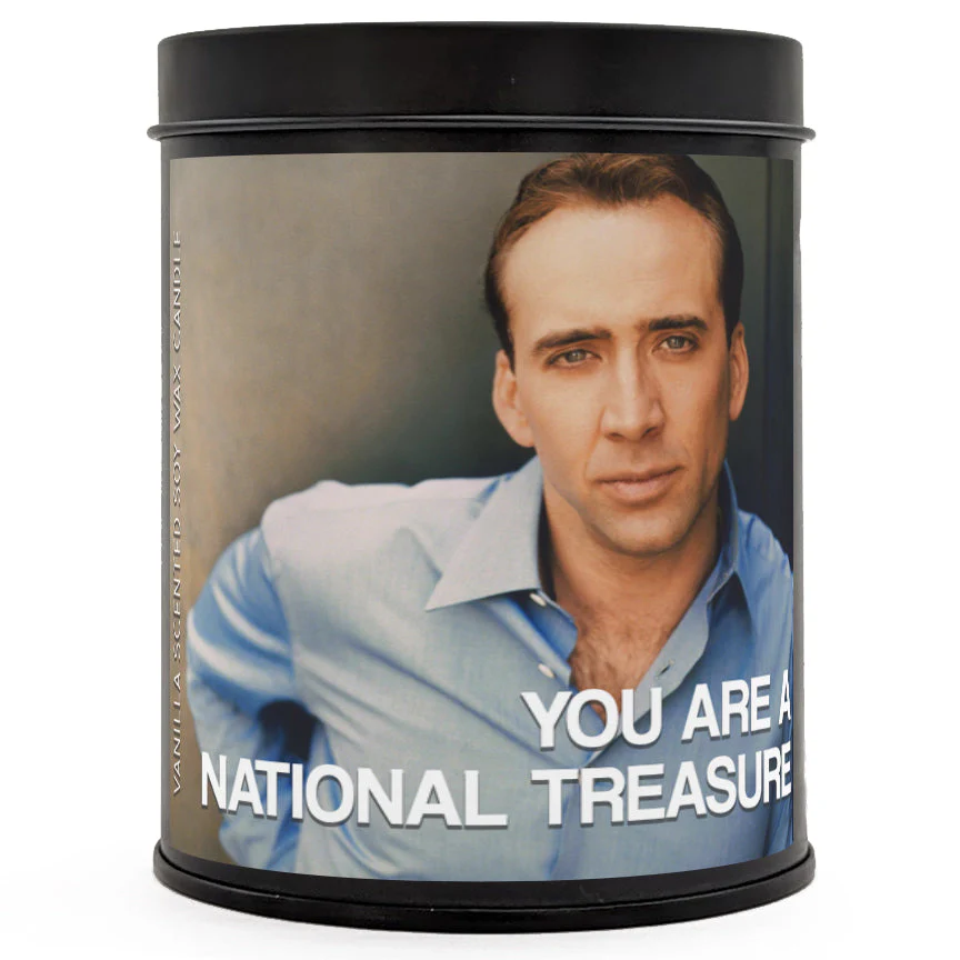 Nicolas Cage "National Treasure" Scented Candle