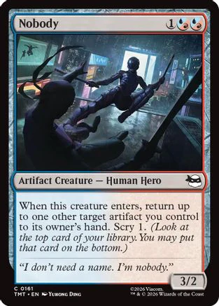 Nobody (TMT-161) - Teenage Mutant Ninja Turtles Foil