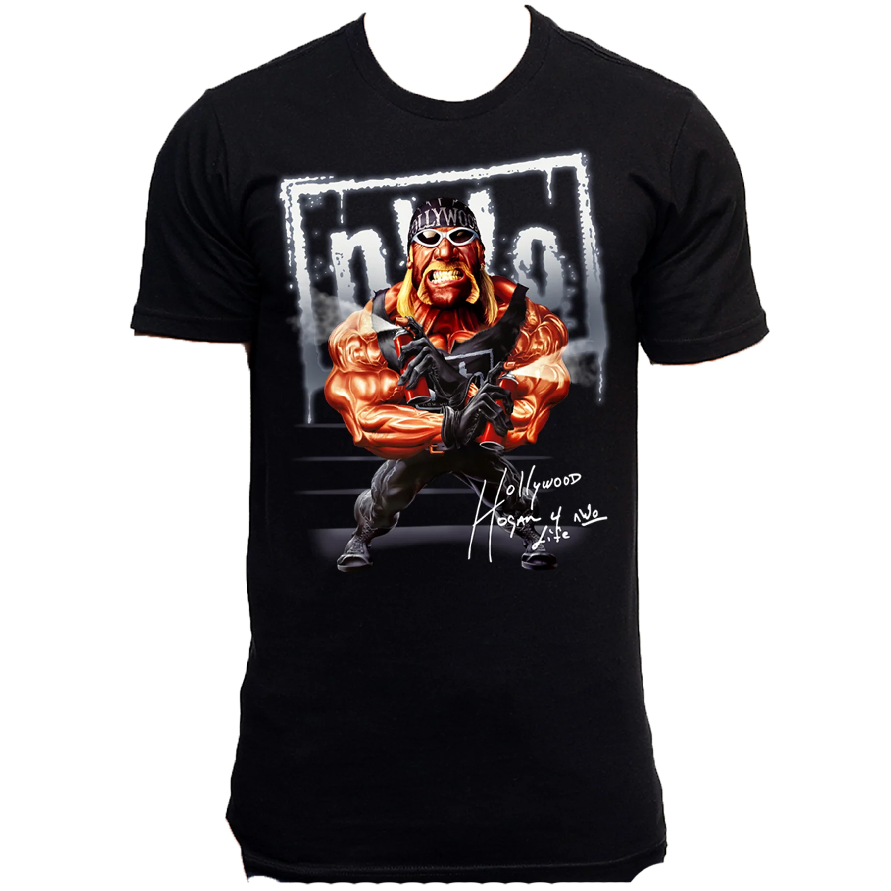 nWo Graffiti Adult T-Shirt