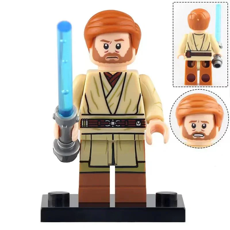 Obi Wan Kenobi Star Wars Lego Compatible Minifigure 3 - Image 2