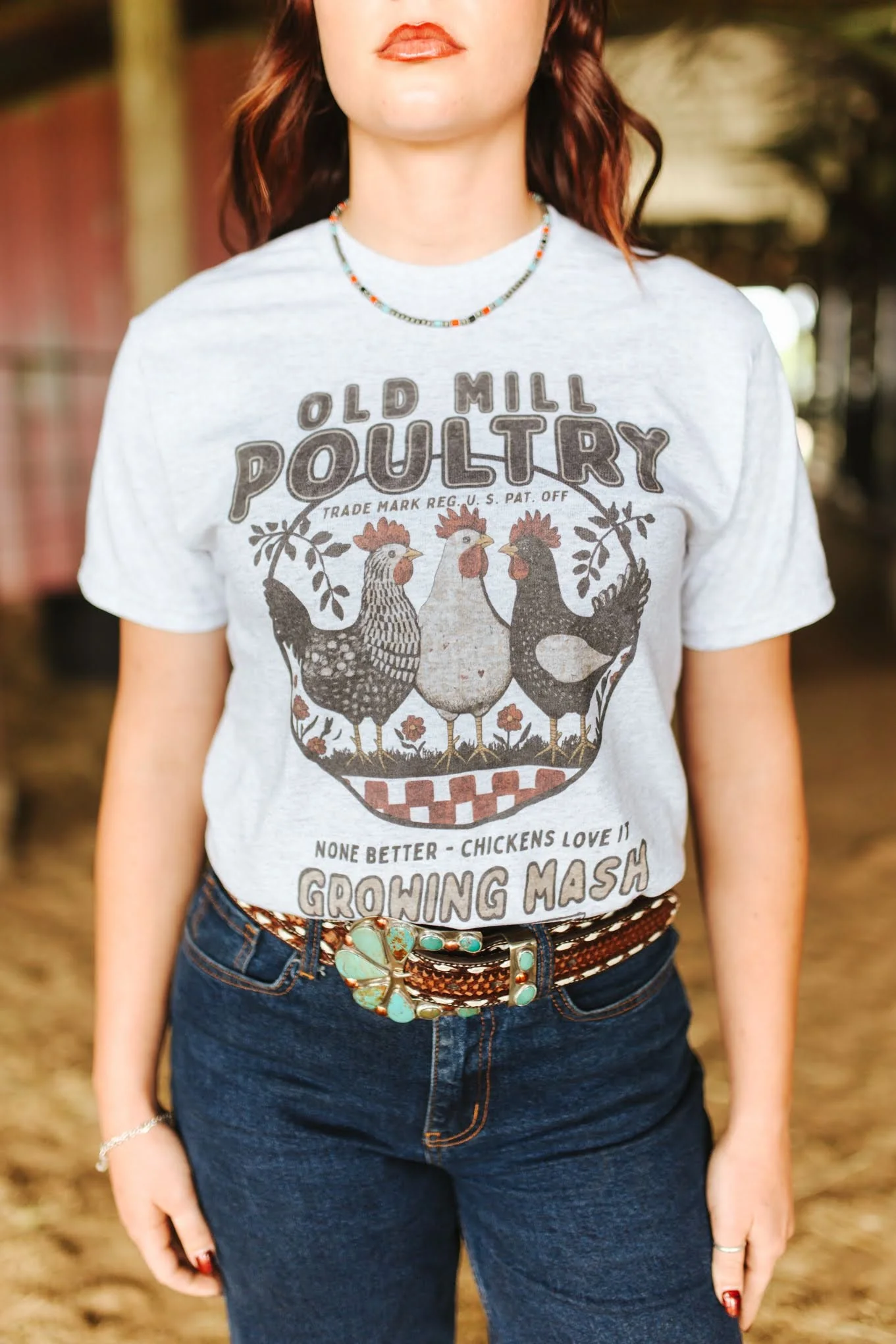 Old Mill Poultry Graphic Tee - Image 3
