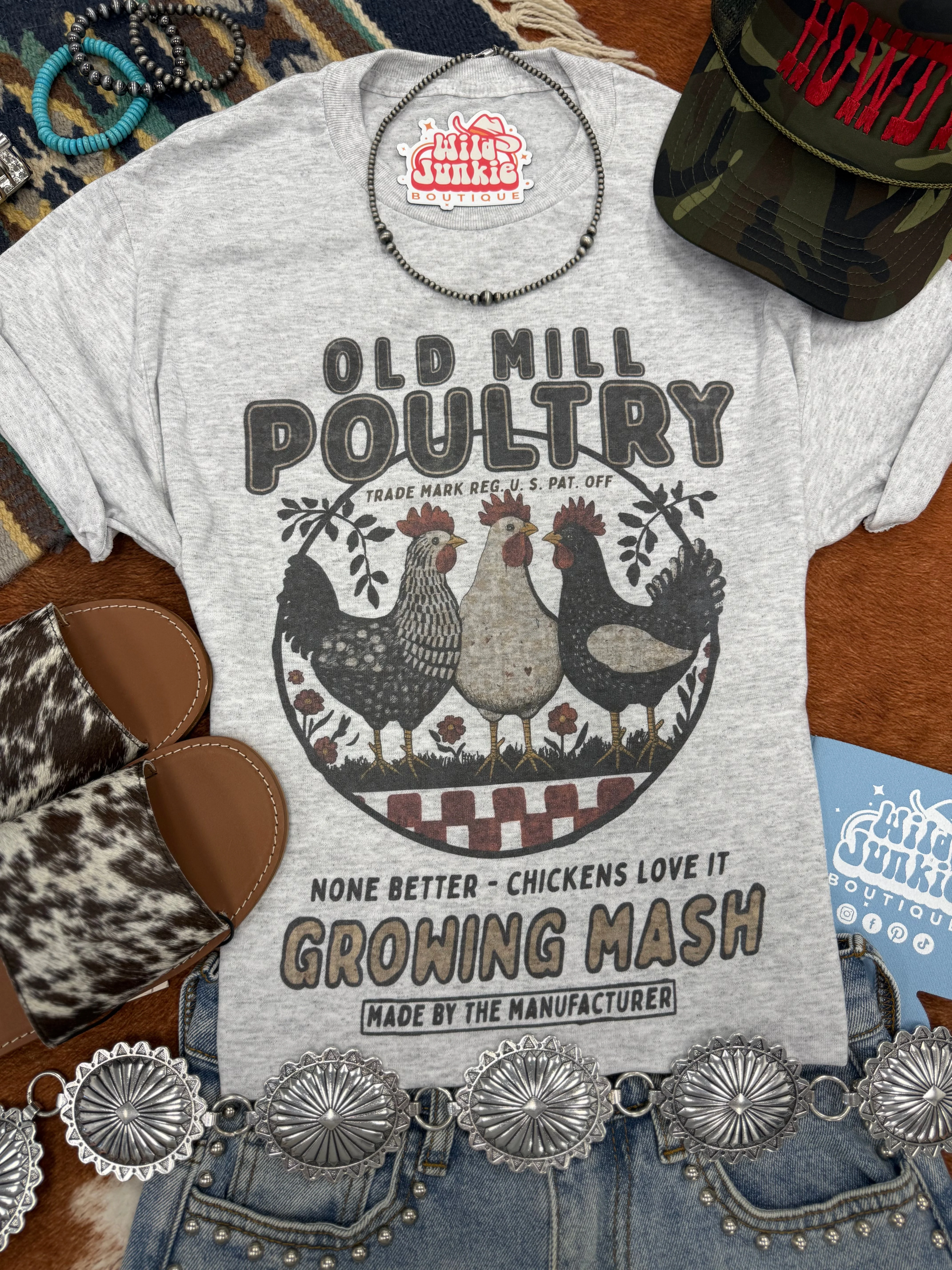 Old Mill Poultry Graphic Tee - Image 4