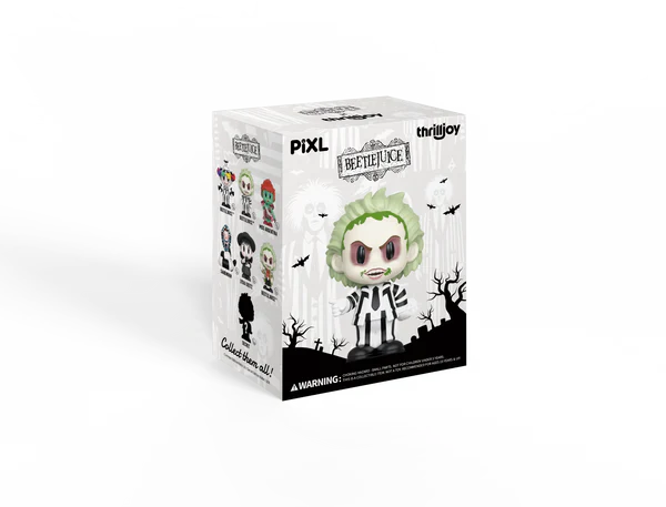 [Thrilljoy] Beetlejuice PIXL Blind Box Vinyl (Chance at 1 of 300 hyper-rare “chase” pieces will be redeemable for a special 12” MEGA PIX!) - Image 3