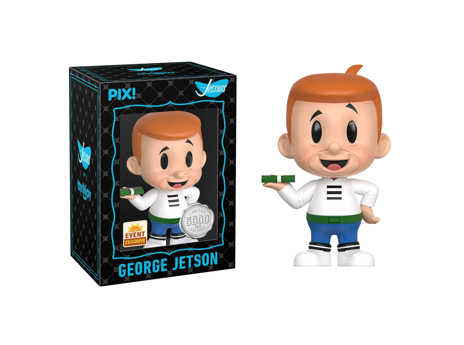 [Thrilljoy] [EXCLUSIVE] Hanna-Barbera's The Jetsons - George Jetson LE5000 PIX Vinyl Figure (1 in 6 Chance at Chase) - Image 4