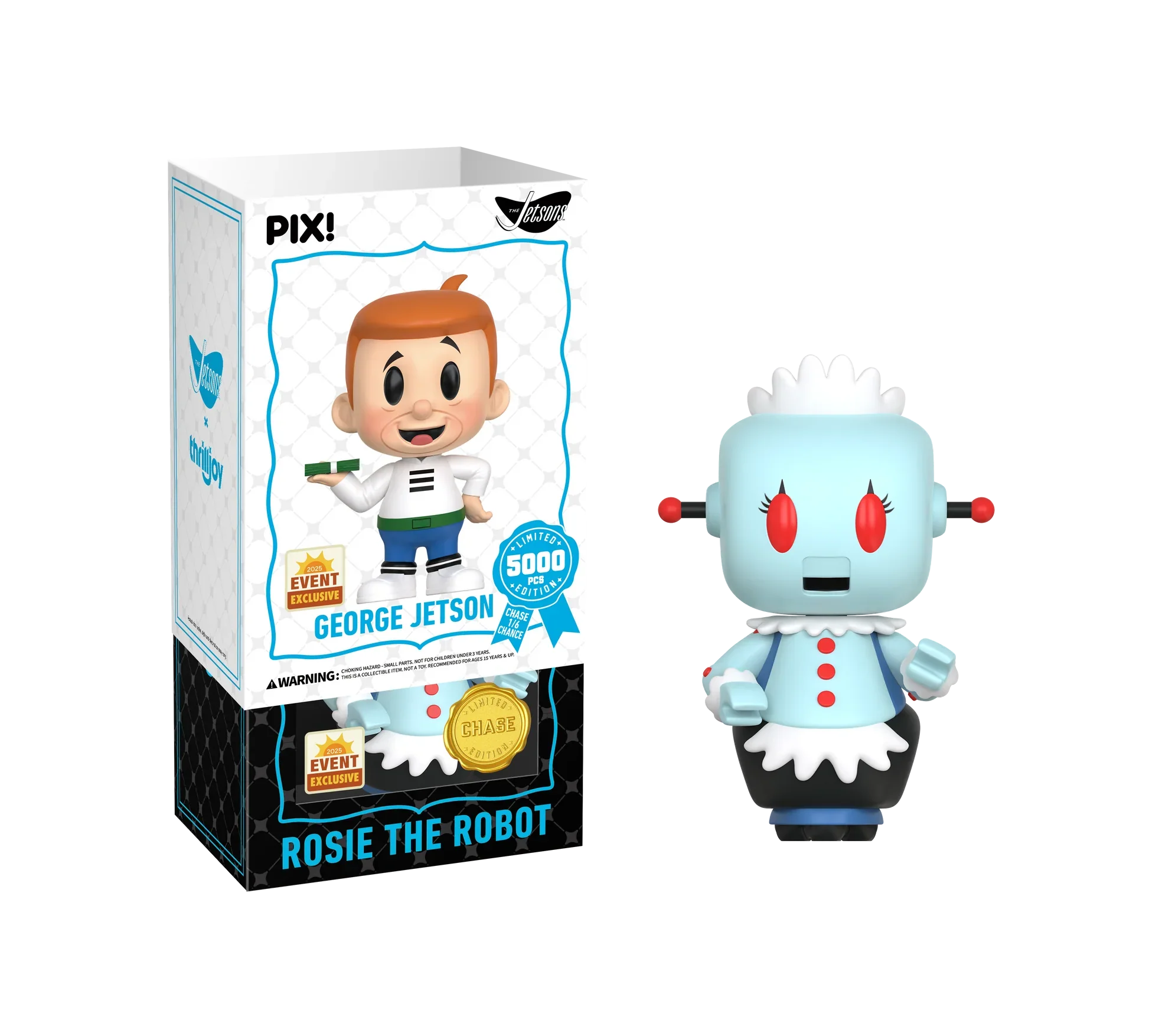 [Thrilljoy] [EXCLUSIVE] Hanna-Barbera's The Jetsons - George Jetson LE5000 PIX Vinyl Figure (1 in 6 Chance at Chase) - Image 5