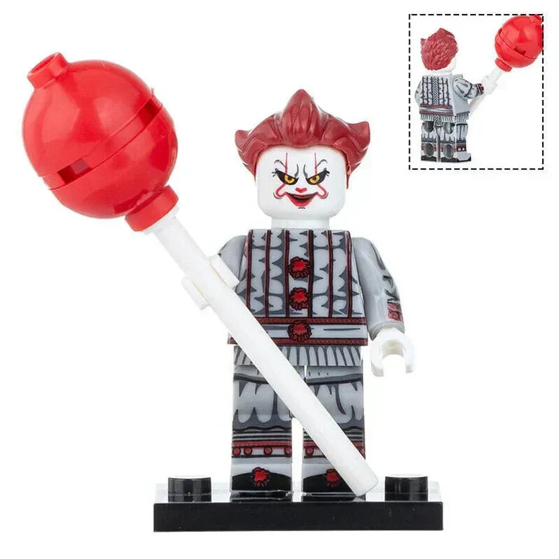 Pennywise Stephen King's IT 2017 Lego Minifigures Custom Horror Toys 1 - Image 3