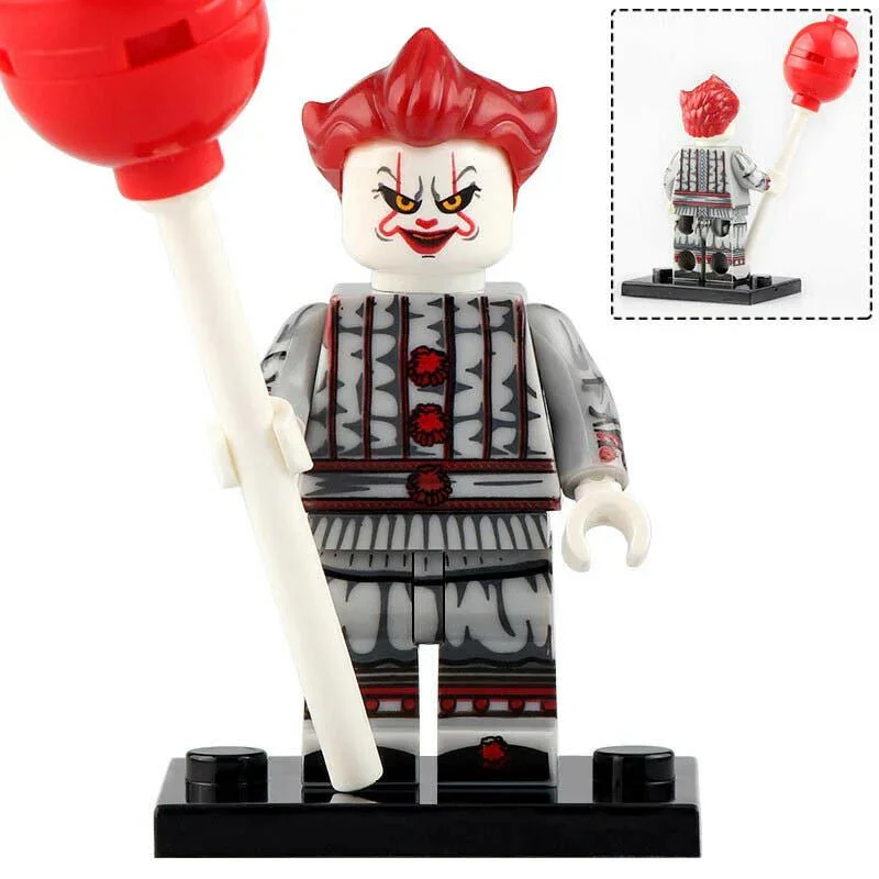 Pennywise Stephen King's IT 2017 Lego Minifigures Custom Horror Toys 1 - Image 4