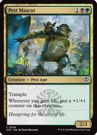 Pest Mascot (SOS-209) - Secrets of Strixhaven Foil
