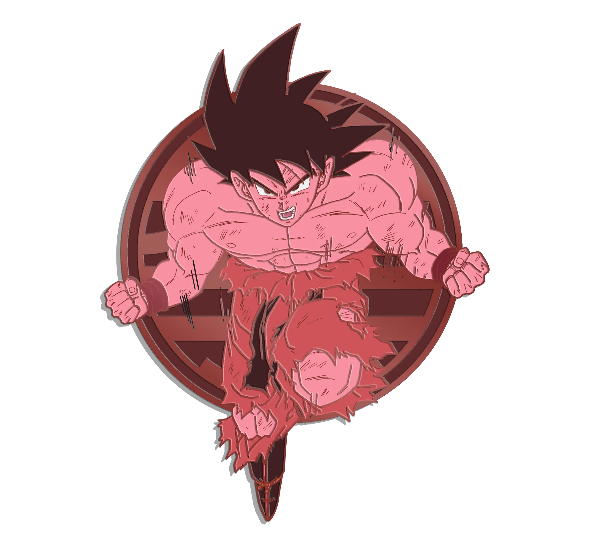 Pin Club: Kaio-ken Goku Pin