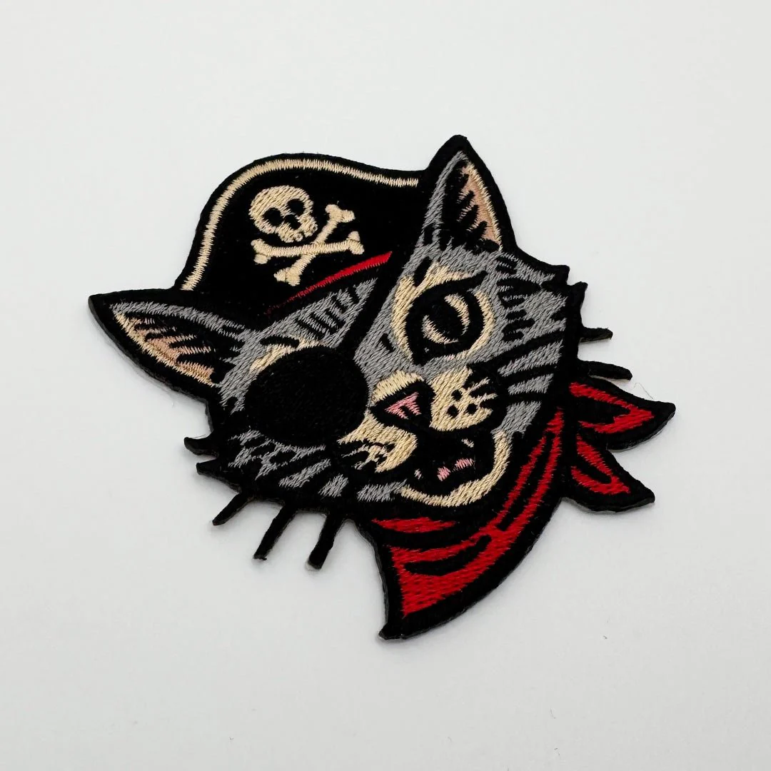Pirate Cat Patch - Image 2