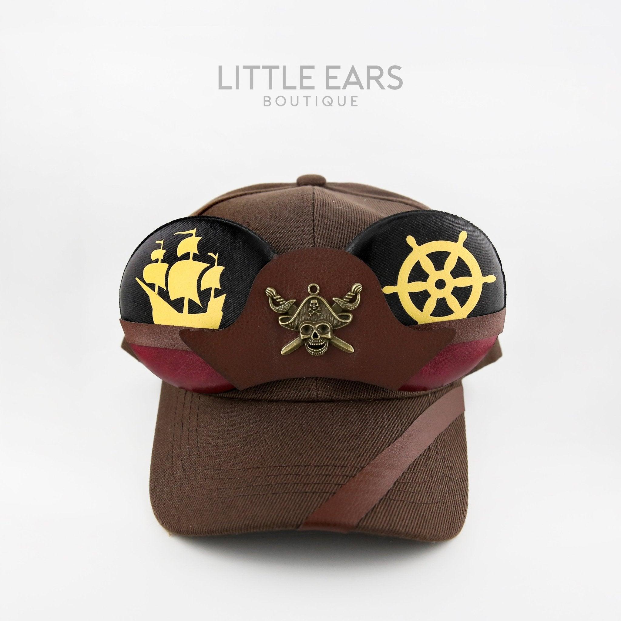 Pirates Leather Mickey Hat